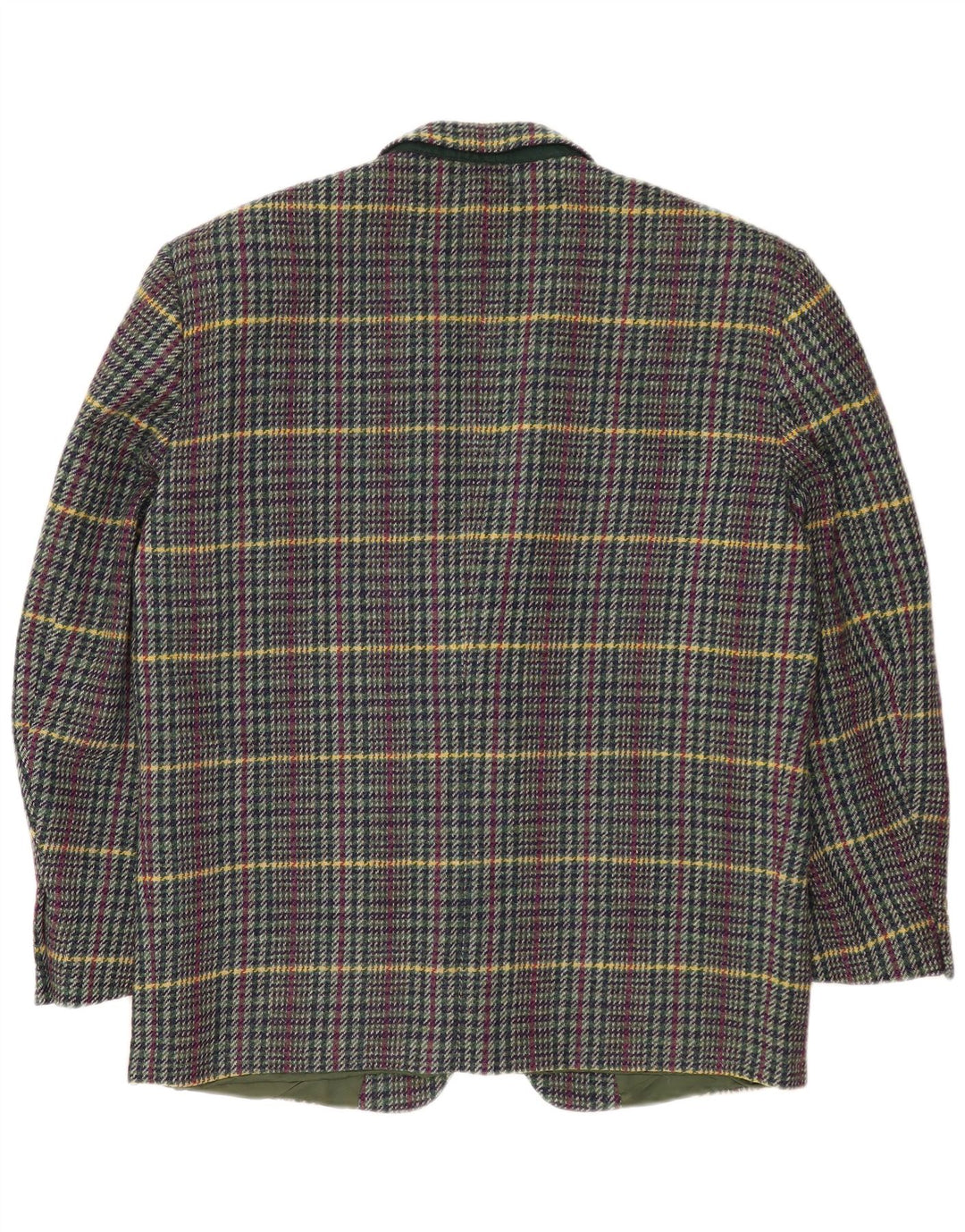 Cerruti 1881 Herren-Blazer mit 2 Knöpfen, UK 42, XL, mehrfarbig kariert, Wolle