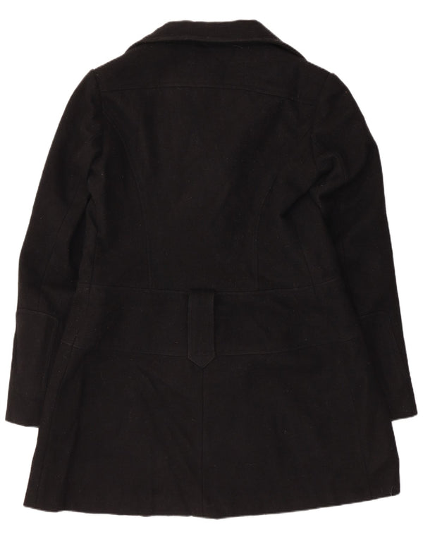 Guess Damen Pea Coat UK 18 XL Schwarze Wolle