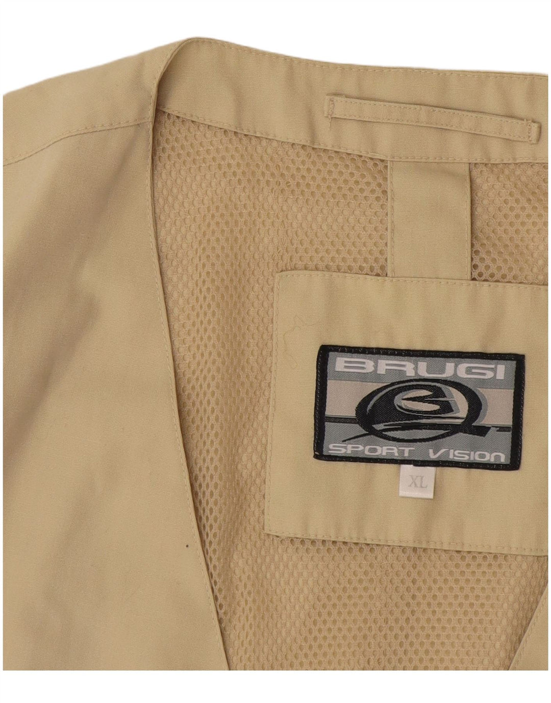 Brugi Herren Utility Gilet UK 42 XL Beige