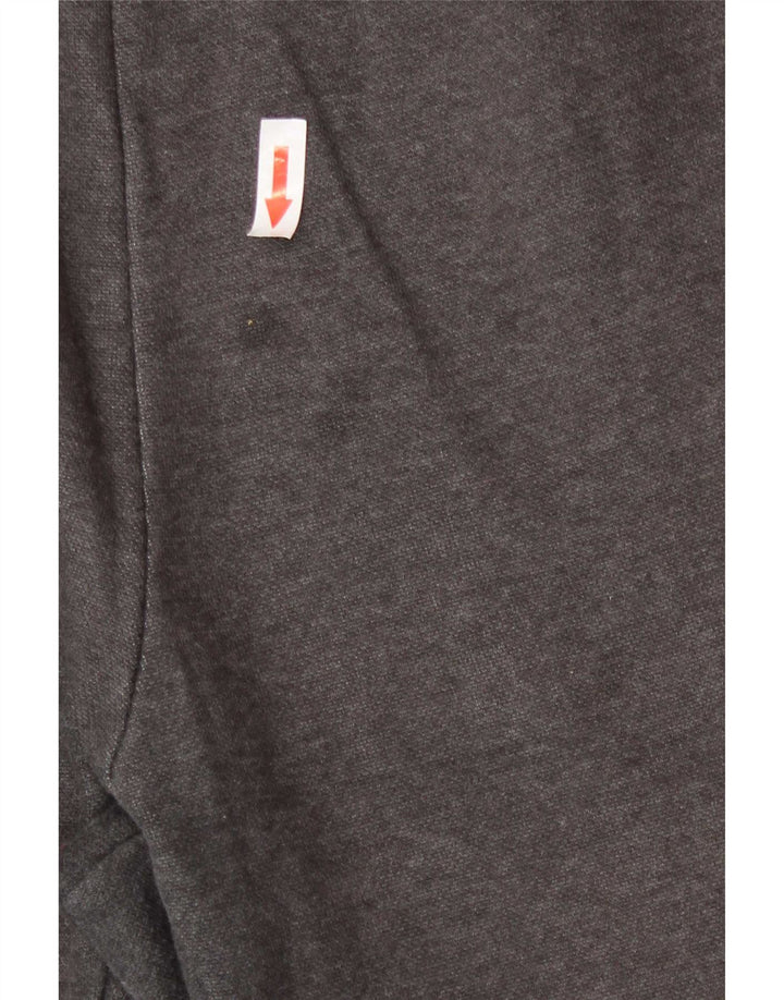 Puma Herren-Trainingshose aus mittelgrauer Colourblock-Baumwolle