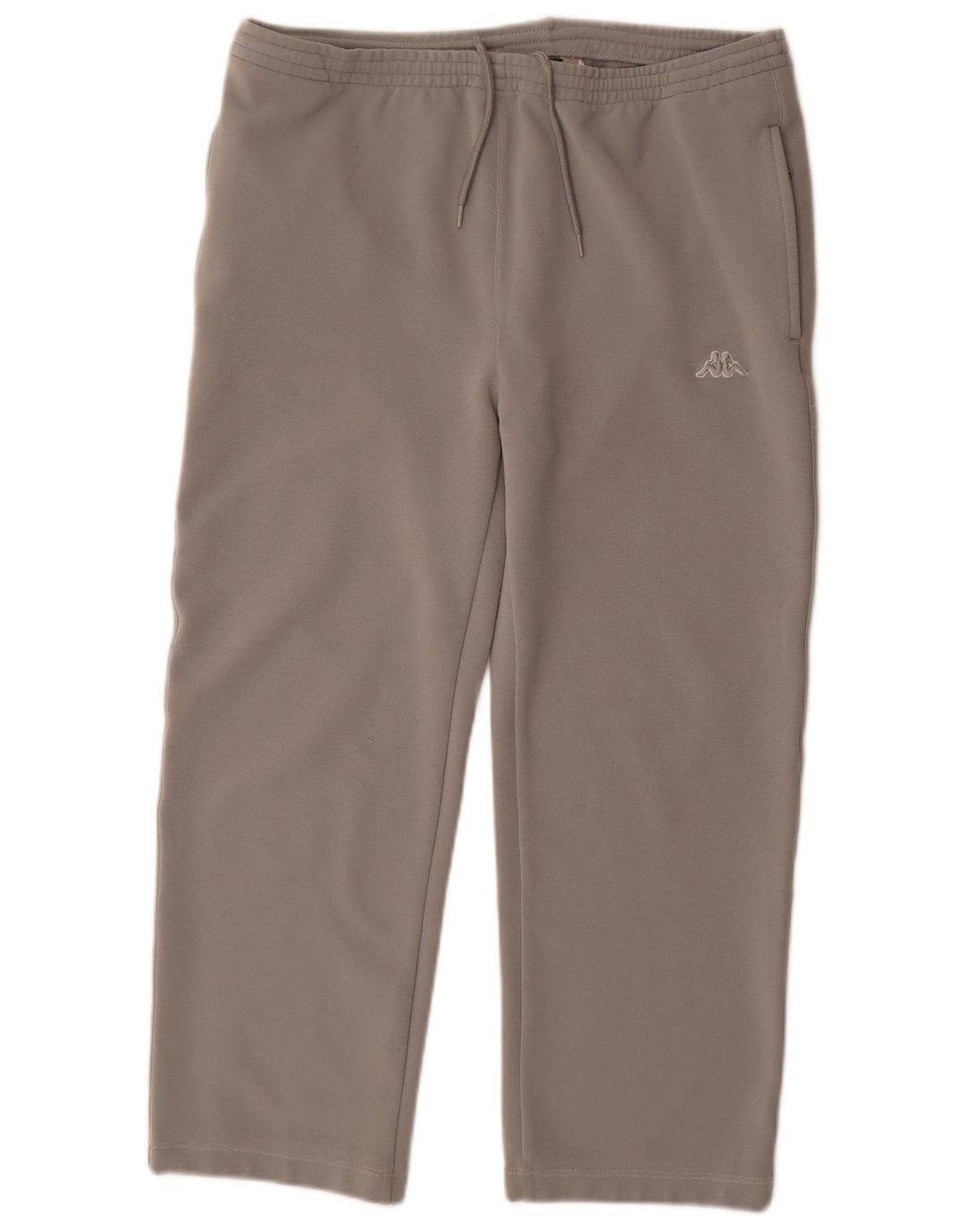 Kappa Damen Capri-Trainingshose UK 14 Mittelgraues Polyester