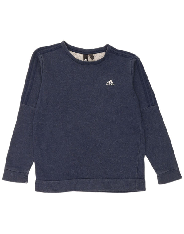 Adidas Herren Sweatshirt Pullover Medium Marineblau Baumwolle