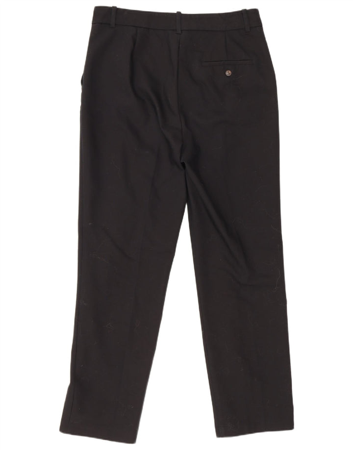 Slim-Anzughose für Damen von Zara, Größe S, W26, L26, Schwarz