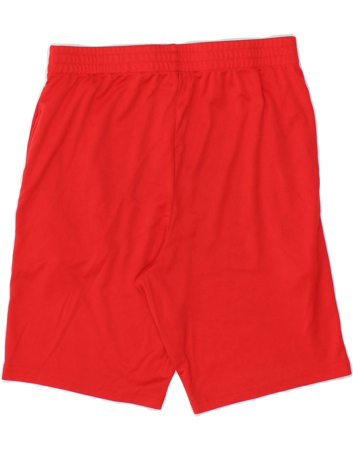 CHAMPION Boys Graphic Sport Shorts 11-12 Years Large Red Polyester Vintage Champion and Second-Hand Champion from Messina Hembry 