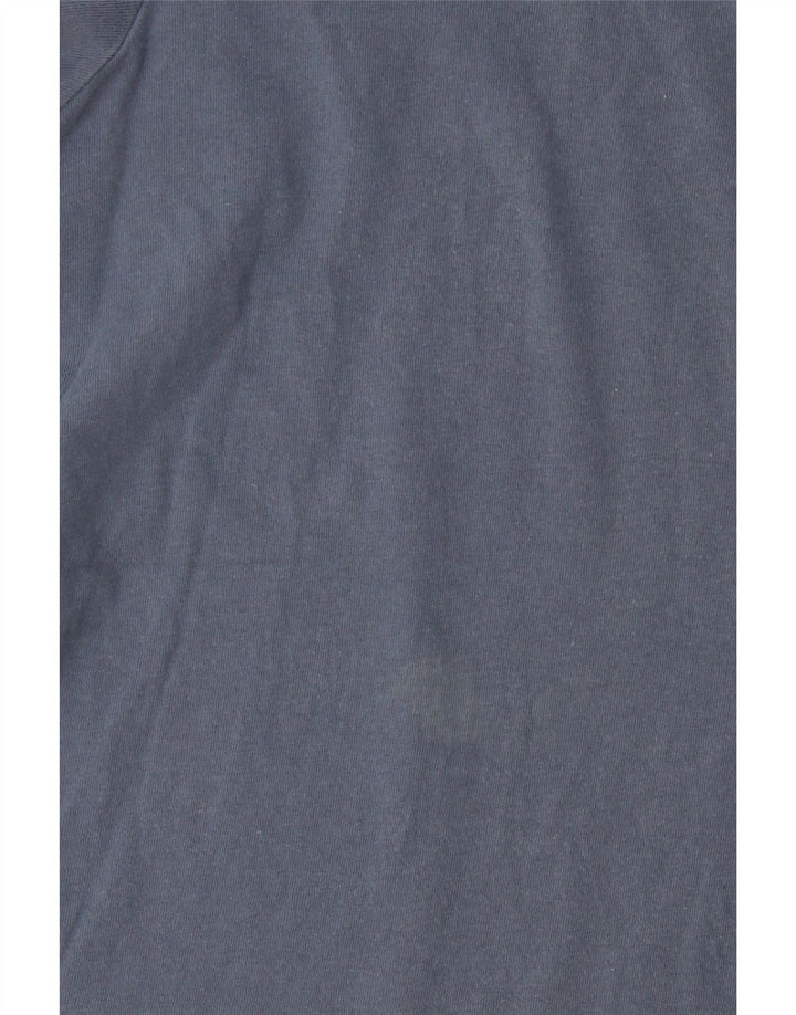 Adidas Herren T-Shirt Top Large Blau Baumwolle
