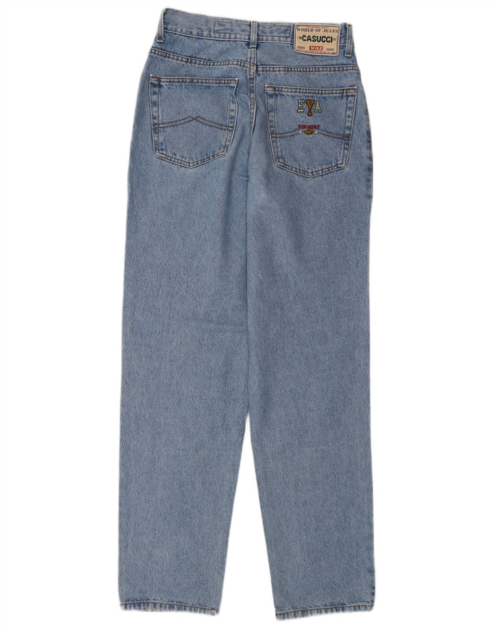 Casucci Herren Tapered Jeans IT 48 Medium W30 L33 Blaue Baumwolle