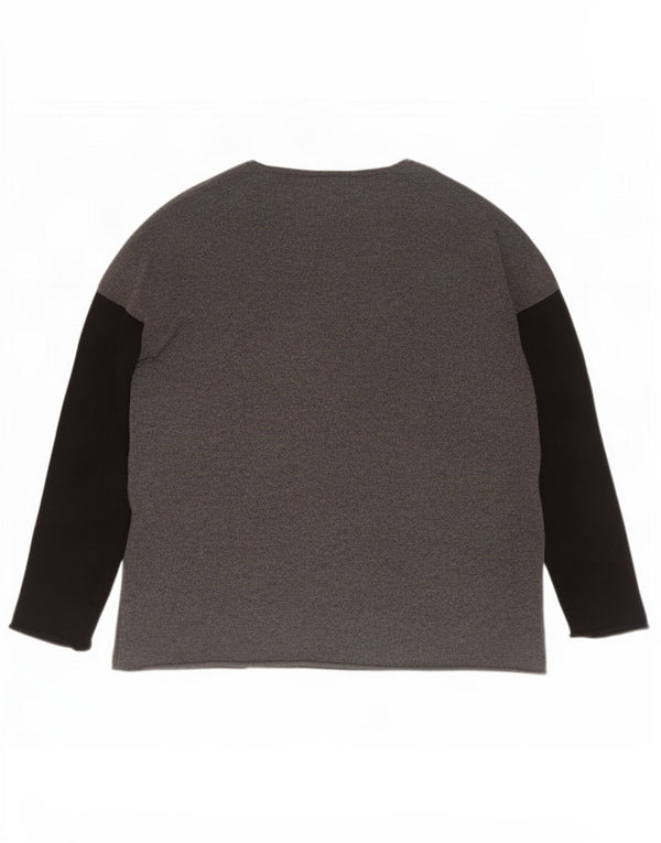 The White Company Damen-Pullover mit U-Boot-Ausschnitt, UK 14, Mittelgrau