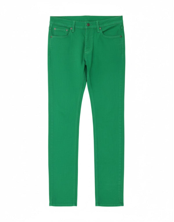 Cheap Monday Damen Skinny Jeans W31 L34 Grüne Baumwolle