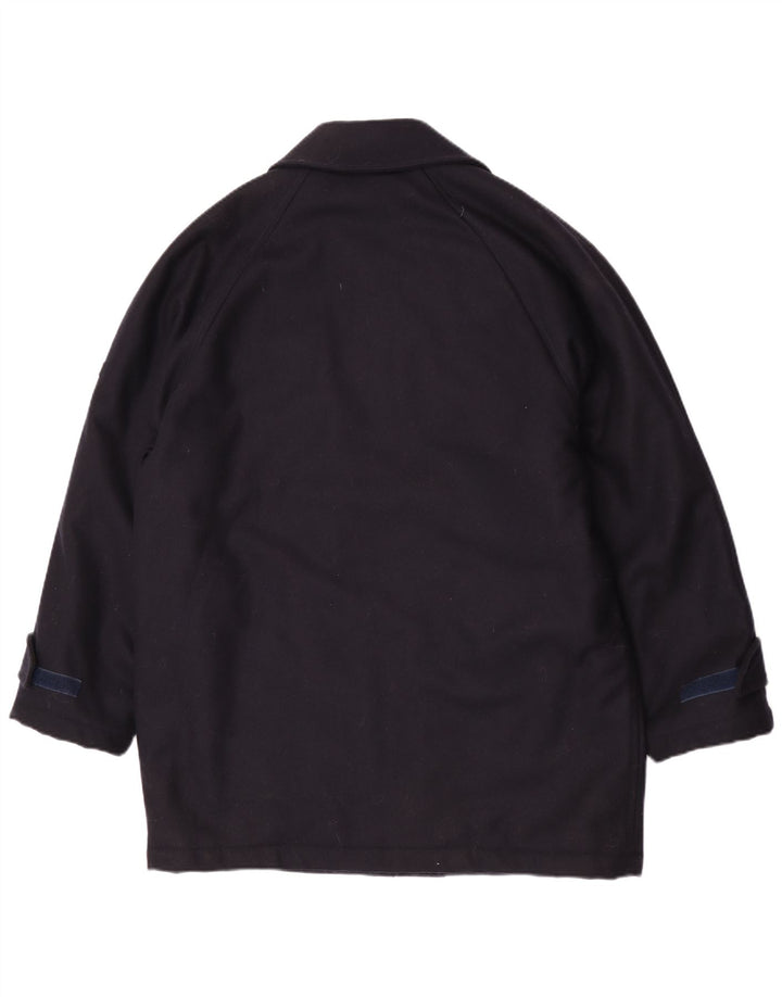 Ivy Oxford Herrenmantel IT 48 Mittelmarineblaue Wolle