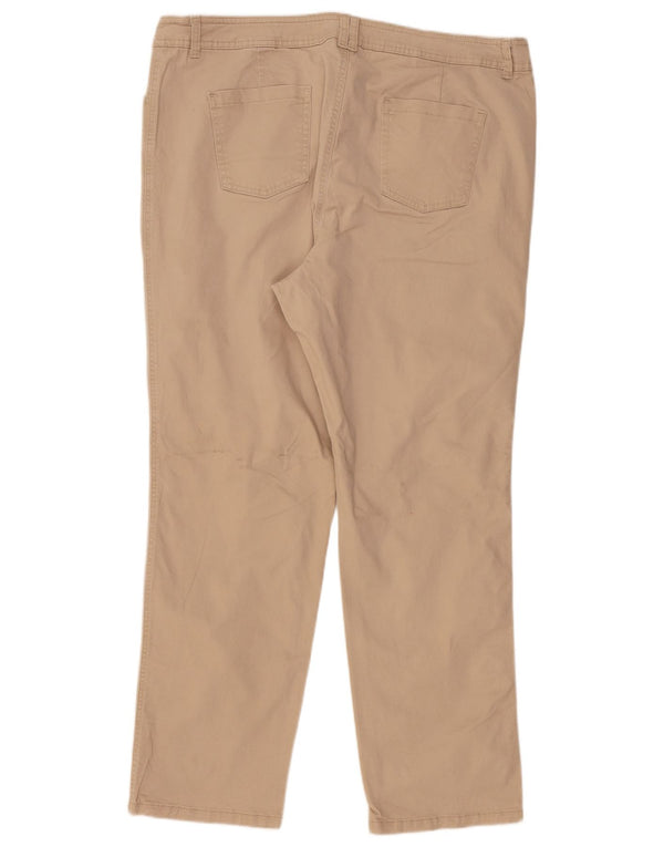 Lee Damen-Hose mit klassischer Passform, gerade, Freizeithose, US 22, 3XL, W44, L31, Beige
