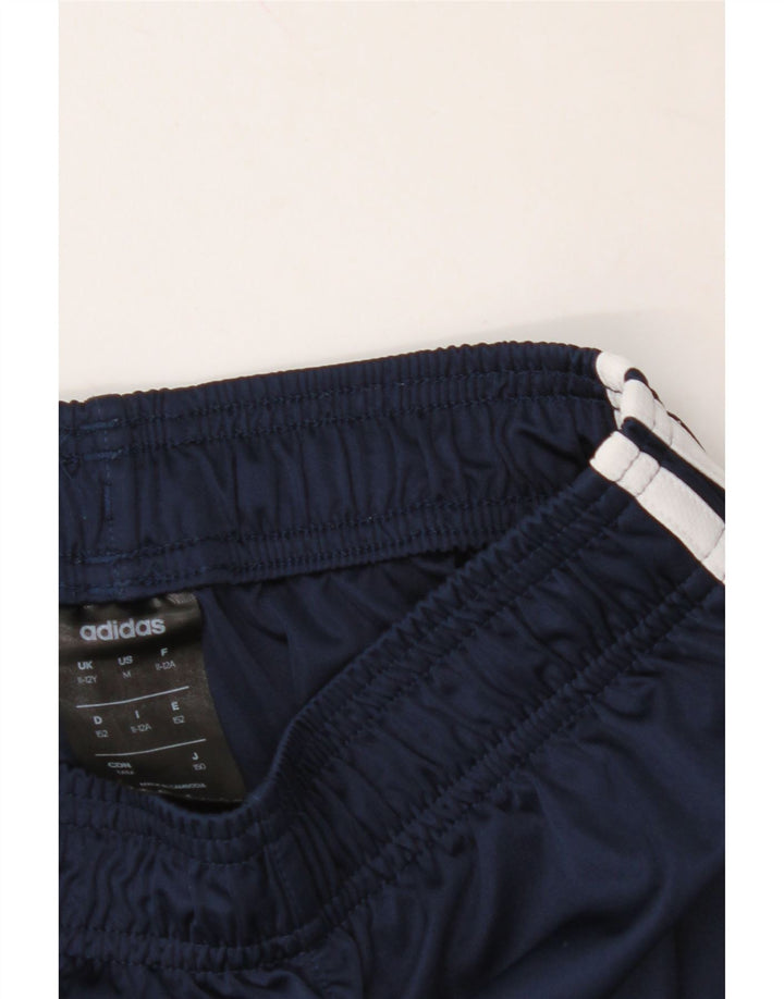 ADIDAS Boys Sport Shorts 11-12 Years Navy Blue