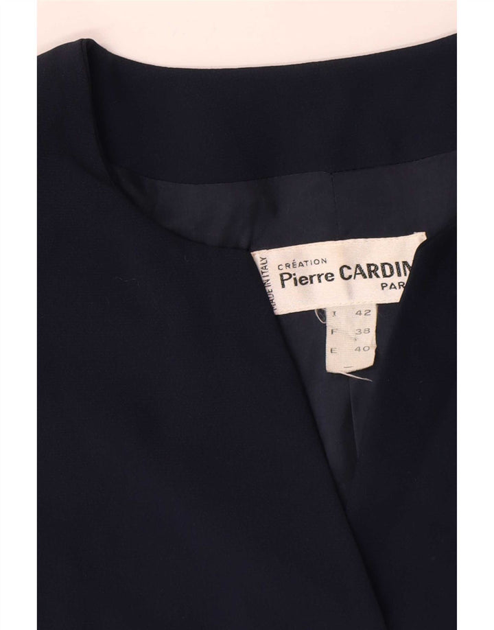 Pierre Cardin Damen-Blazerjacke mit 3 Knöpfen, IT 42, mittleres Marineblau