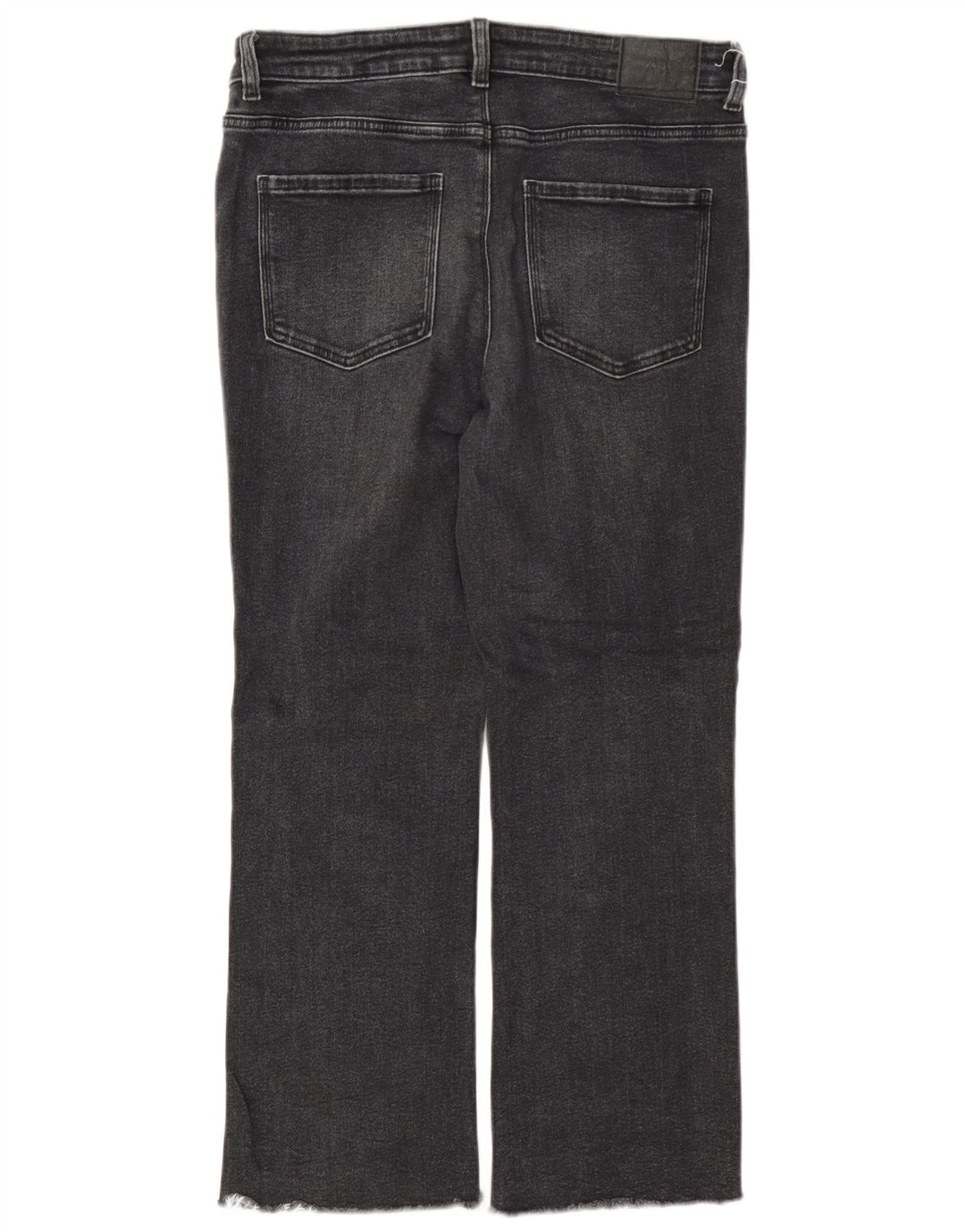 Zara Damen-Cropped-Jeans EU 40 Medium W30 L26 Grau