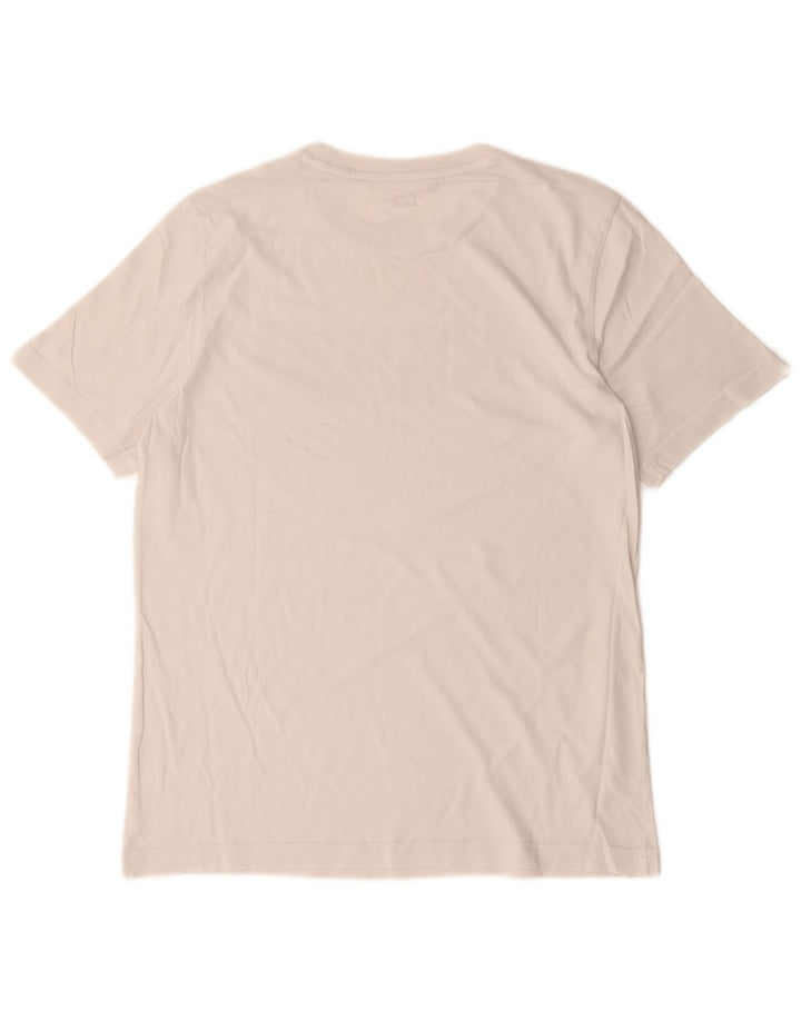 Puma Herren-T-Shirt mit Grafik, Größe S, weiße Baumwolle