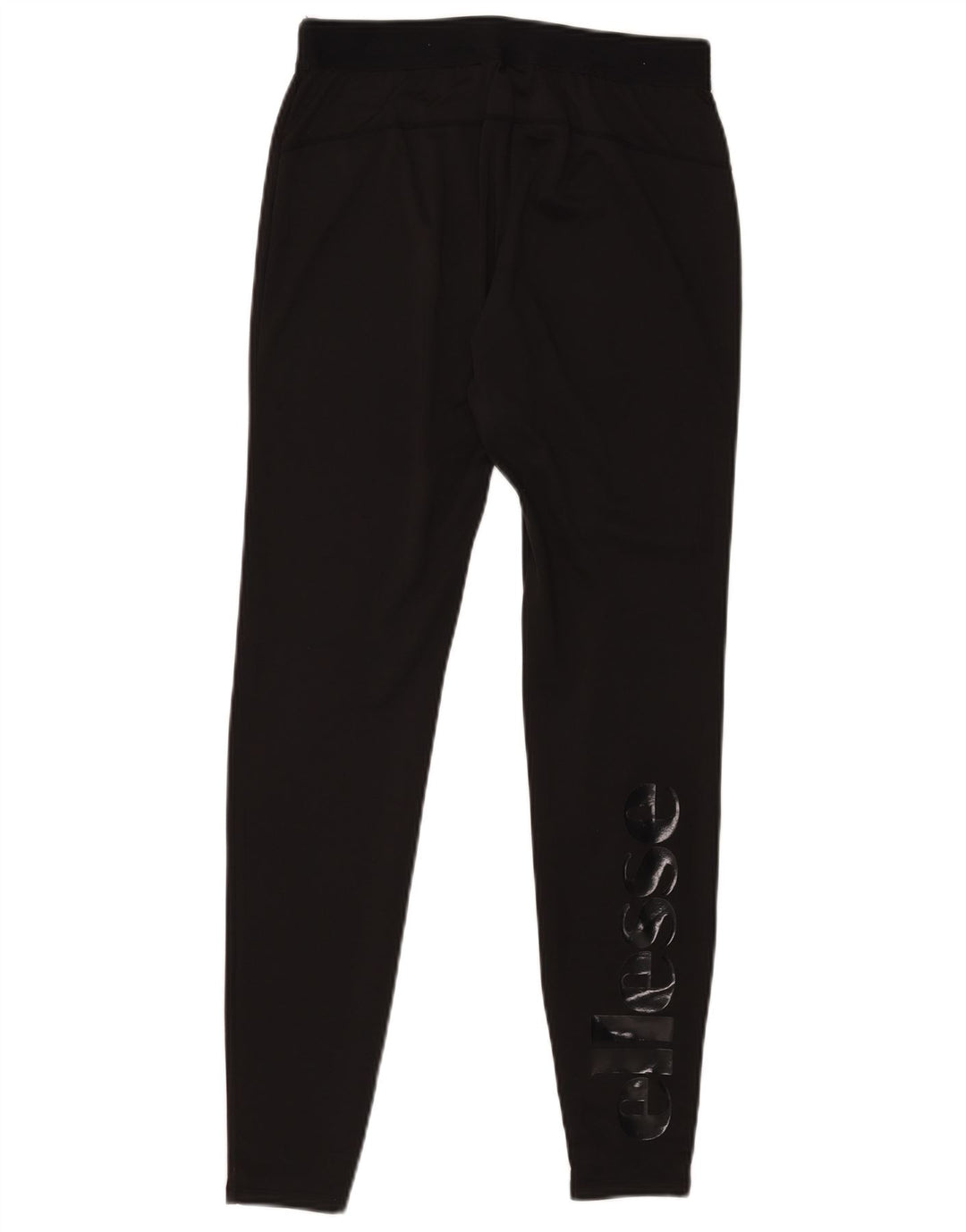 Ellesse Womens Graphic Leggings UK 14 Medium Schwarz