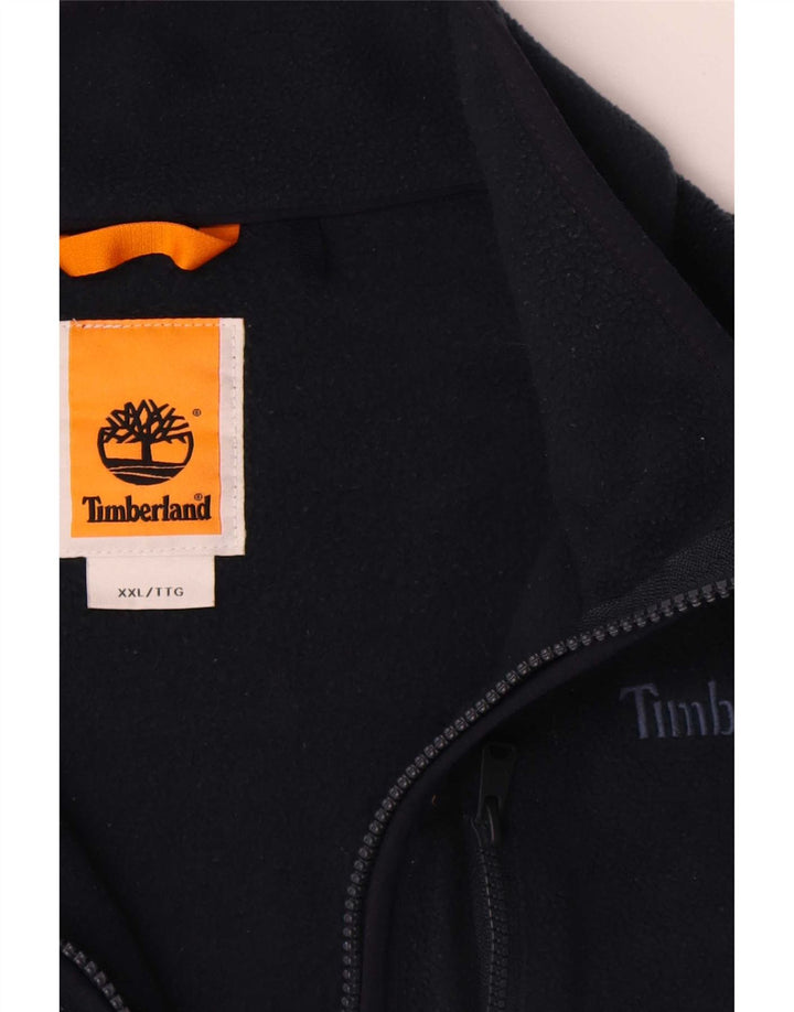 Timberland Herren Liner Fleecejacke UK 44 2XL Marineblau Polyester