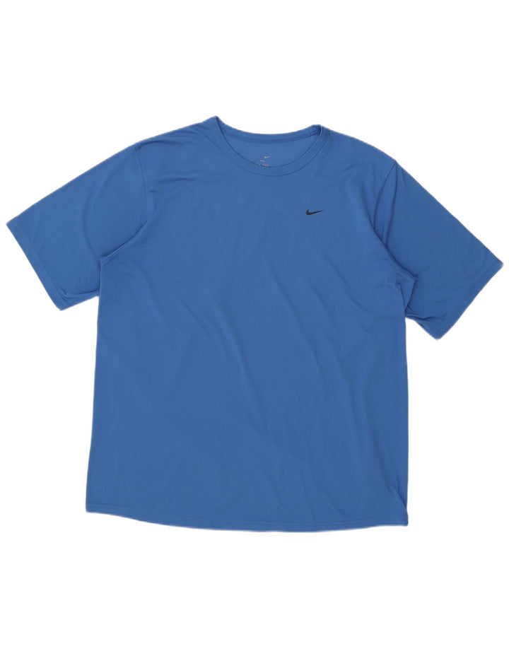 Nike Herren T-Shirt Top XL Blau