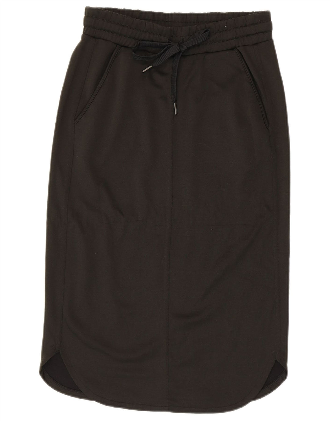 BENETTON Damen Midirock Small W27 Khaki Polyester