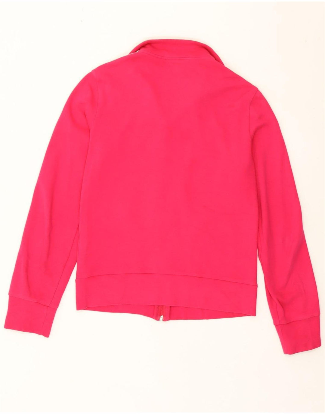 Adidas Damen Trainingsanzug Top Jacke UK 12 Mittelrosa Baumwolle