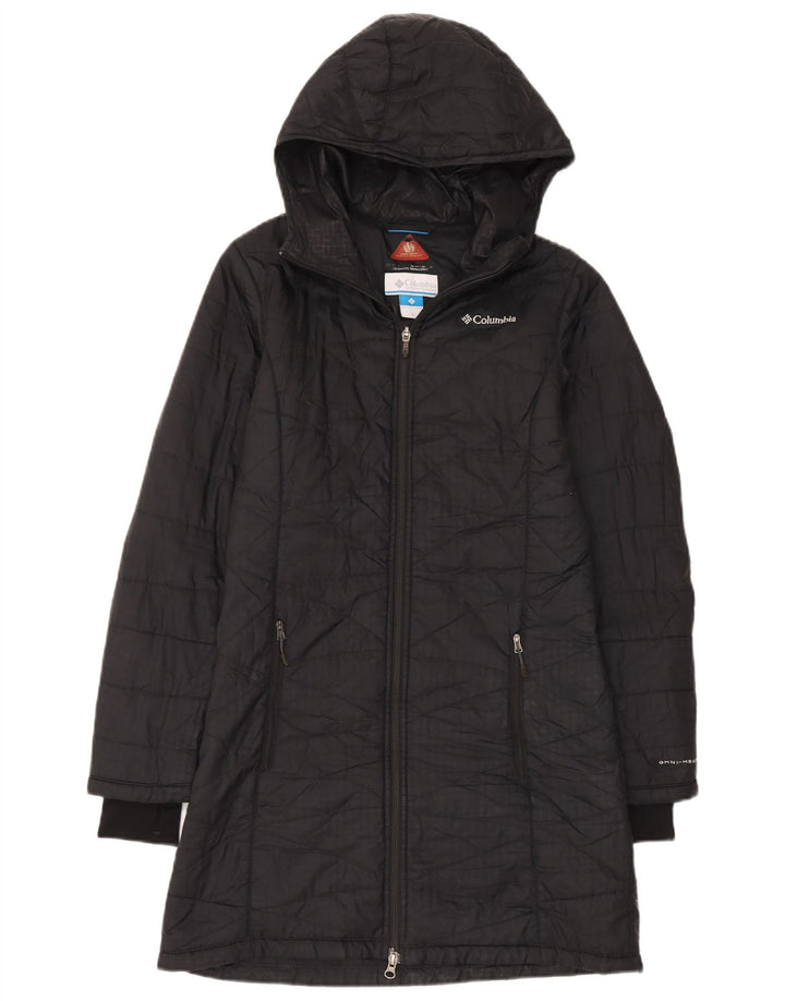 Columbia Damen Omni-Shield Hooded Wattierter Mantel UK 10 Small Schwarz Polyester