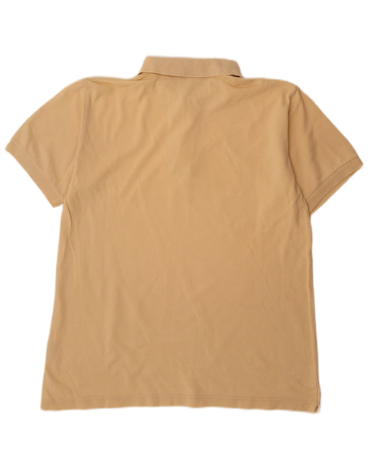 Kappa Herren-Poloshirt aus mittelgelber Baumwolle