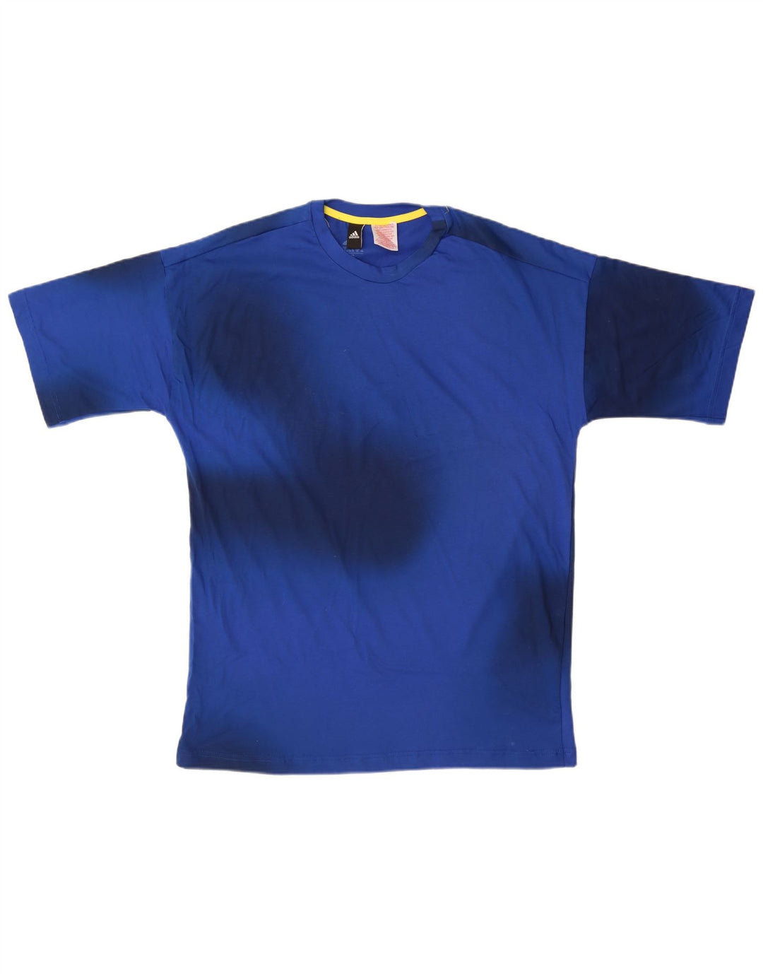 Adidas T-Shirt mit Grafik für Jungen, 13–14 Jahre, blaue Batik-Baumwolle