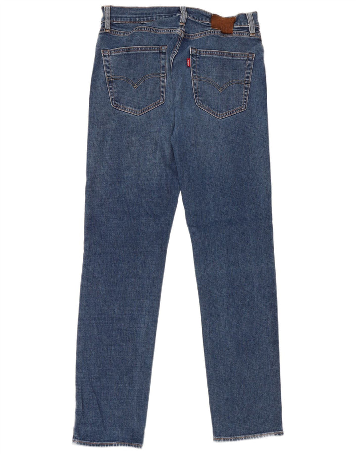LEVI'S Herren Slim Jeans W30 L32 Blaue Baumwolle