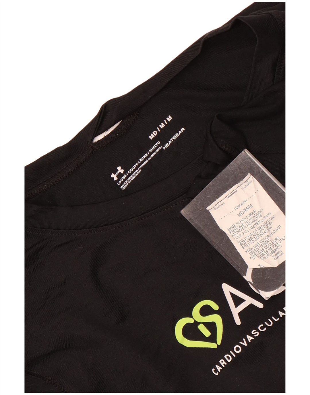 Under Armour Herren Graphic Top Langarm Medium Schwarz Polyester