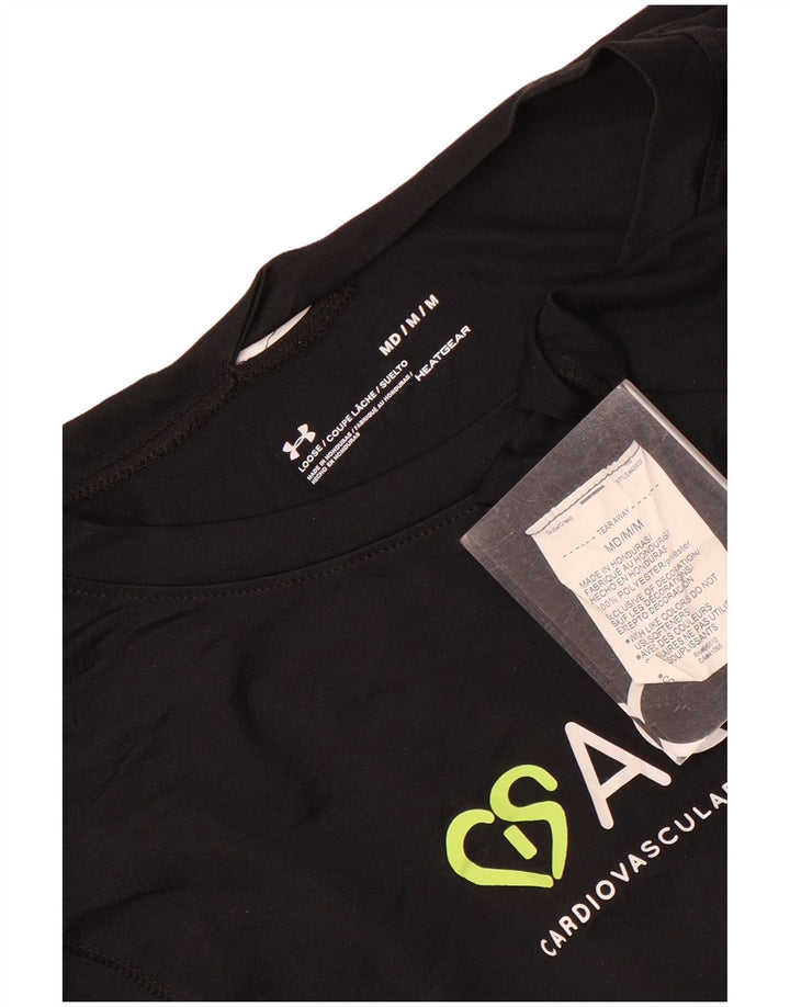 Under Armour Herren Graphic Top Langarm Medium Schwarz Polyester