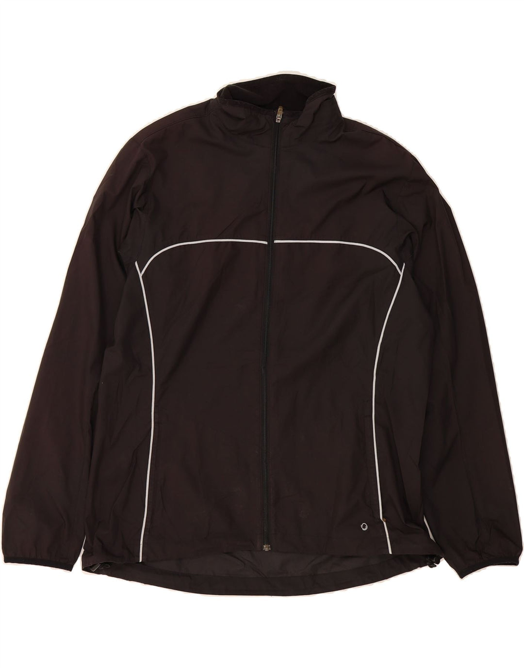 MOUNTAIN EQUIPMENT Womens Tracksuit Top Jacket UK 18 XL Black Polyester Vintage Mountain Equipment and Second-Hand Mountain Equipment from Messina Hembry 