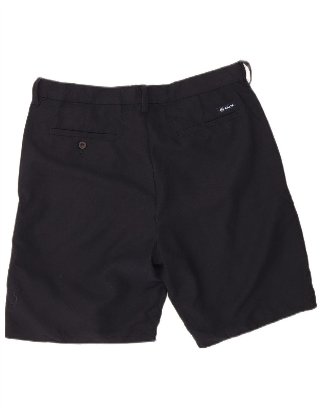 Chaps Herren Chino-Shorts W34 Large Schwarz Polyester