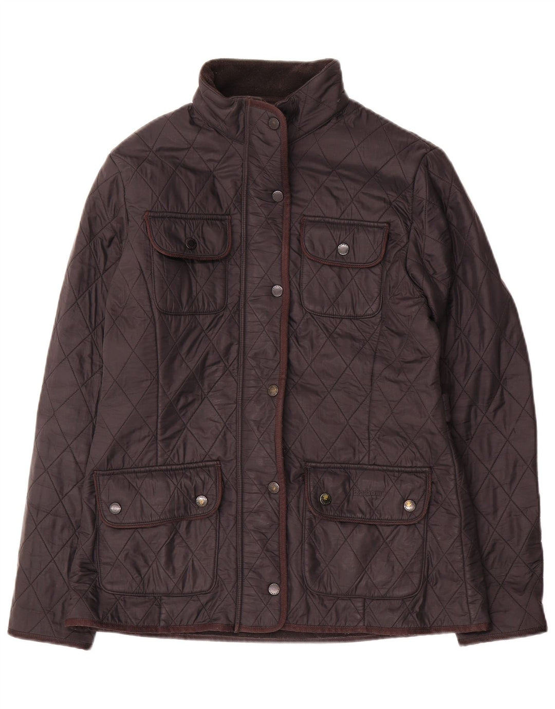 Barbour Damen Quilted Utility Jacke UK 12 Medium Schwarz