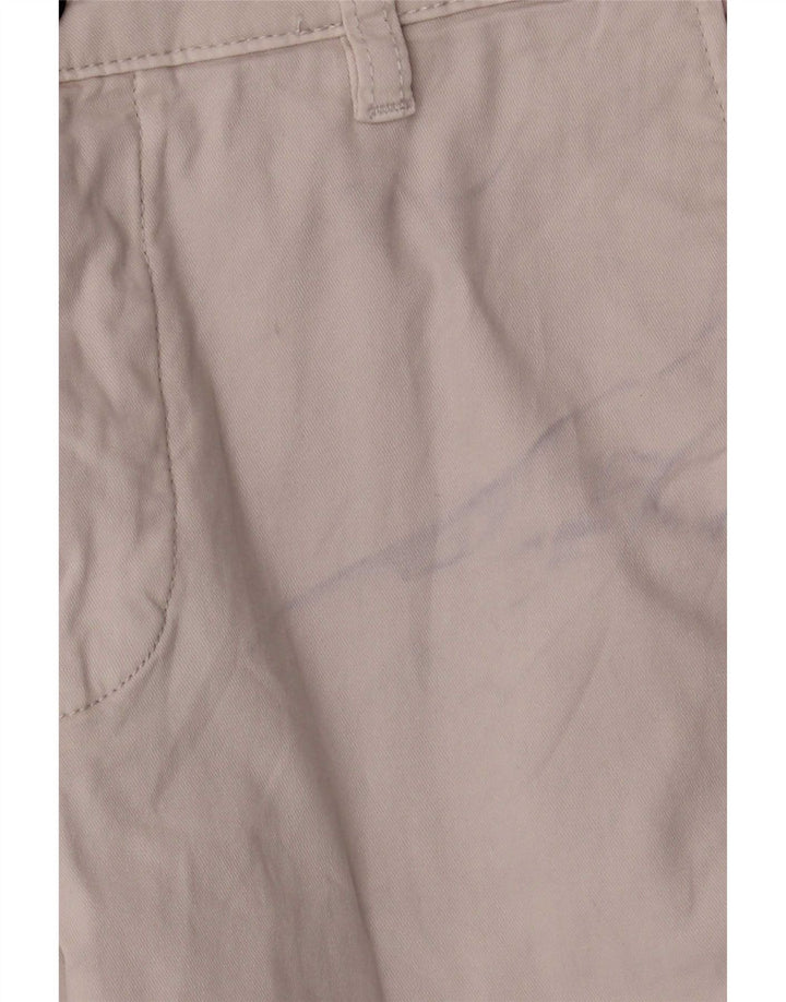 Zara Slim Chino-Hose für Herren, EU 40, M, B31, L30, gebrochenes Weiß