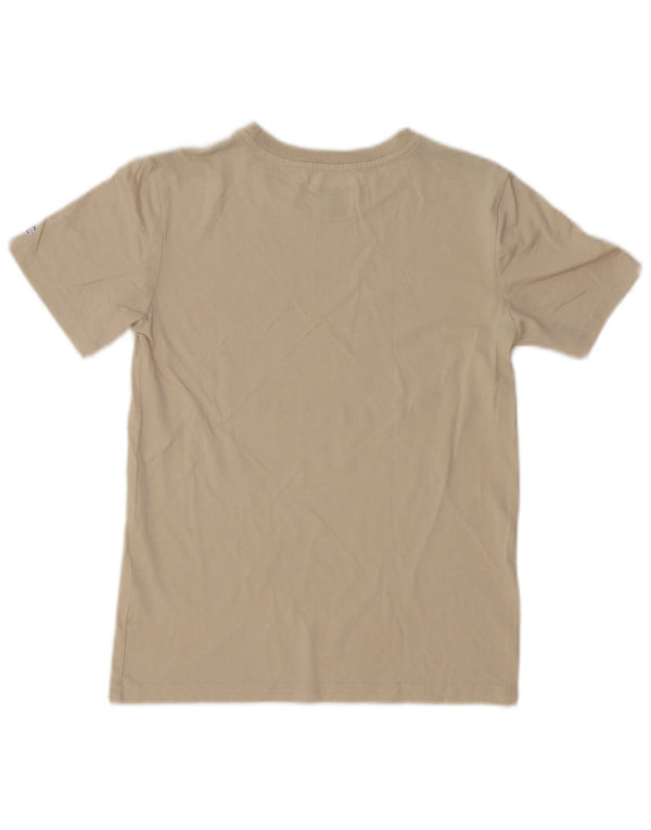 Champion T-Shirt mit Grafik für Jungen, 7–8 Jahre, Größe S, Beige, Baumwolle