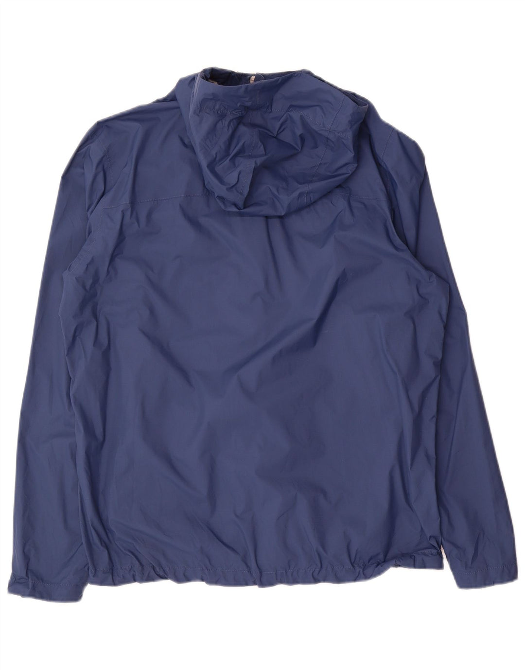 The North Face Herren-Regenjacke mit Kapuze, UK 38, mittelmarineblaues Nylon