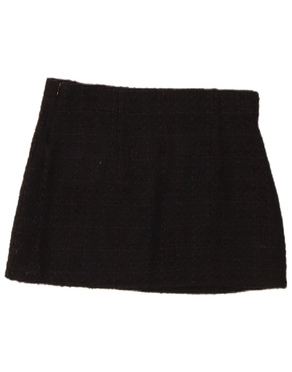 Zara Damen Minirock Large W30 Schwarz