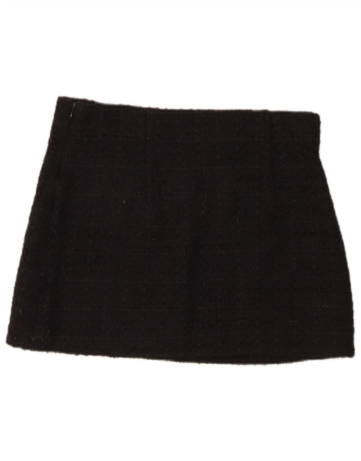 Zara Damen Minirock Large W30 Schwarz