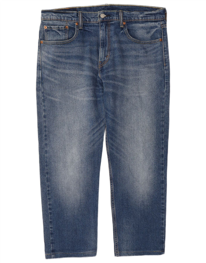 Levi's Herren 502 Tapered Jeans W33 L28 Blaue Baumwolle