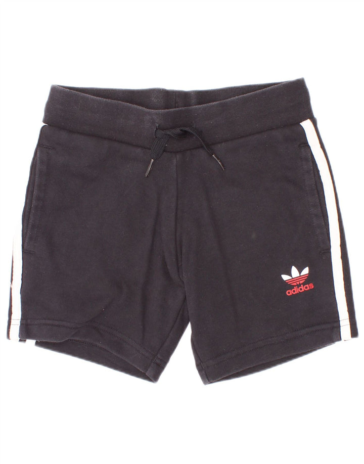 Adidas Sportshorts für Jungen, 4–5 Jahre, schwarze Baumwolle