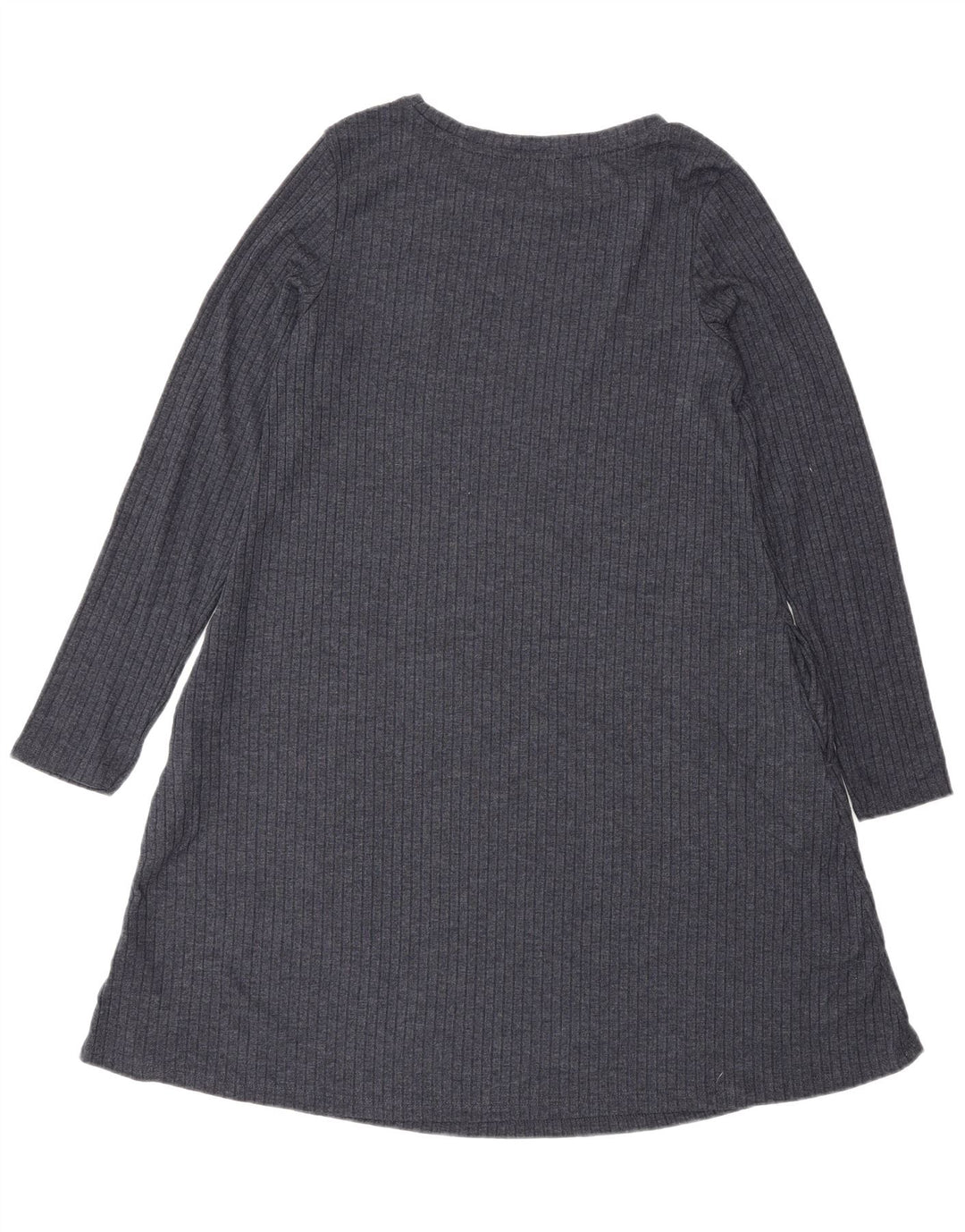 Marks & Spencer Damen Pulloverkleid UK 10 Small Grau Polyester