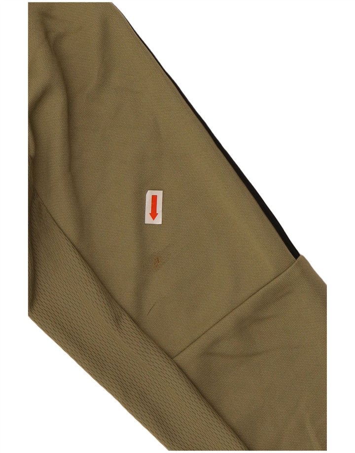 ADIDAS Herren Aeroready Trainingsanzug Top Jacke Small Khaki Polyester