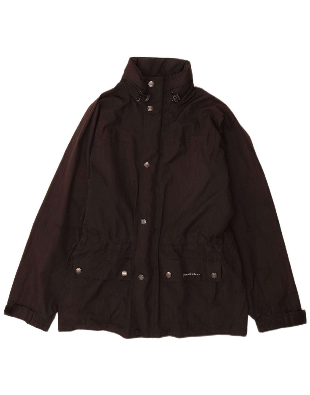 Tucano Urbano Herren Regenjacke UK 40 Large Schwarz Polyester
