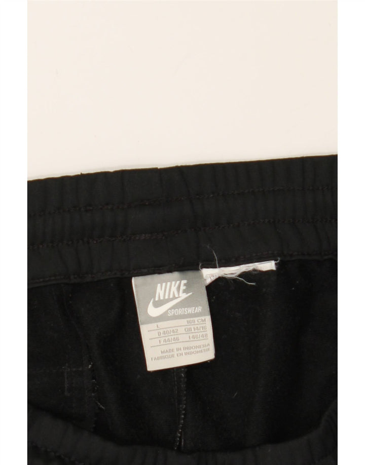 NIKE Womens Tracksuit Trousers UK 14/16 Large  Black Vintage Nike and Second-Hand Nike from Messina Hembry 