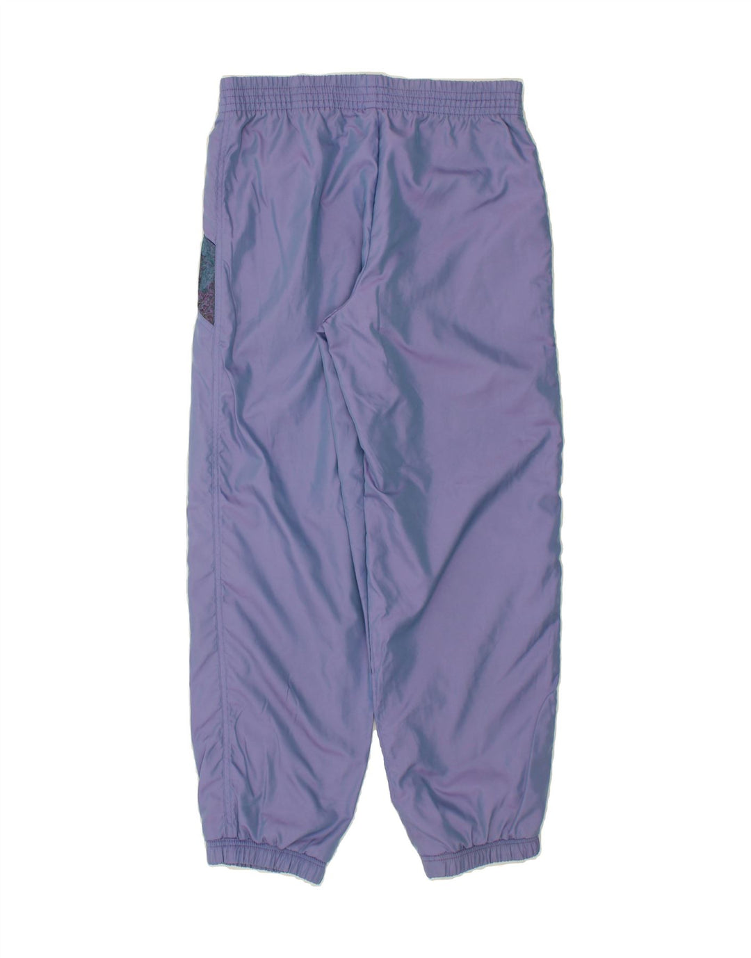 VINTAGE Womens Tracksuit Trousers Joggers EU 38 Medium Purple Polyester Vintage Vintage and Second-Hand Vintage from Messina Hembry 