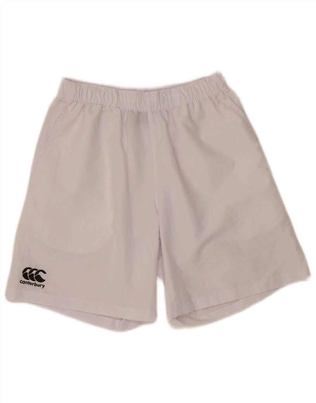Canterbury Herren-Sportshorts, Größe S, Weiß, Polyester
