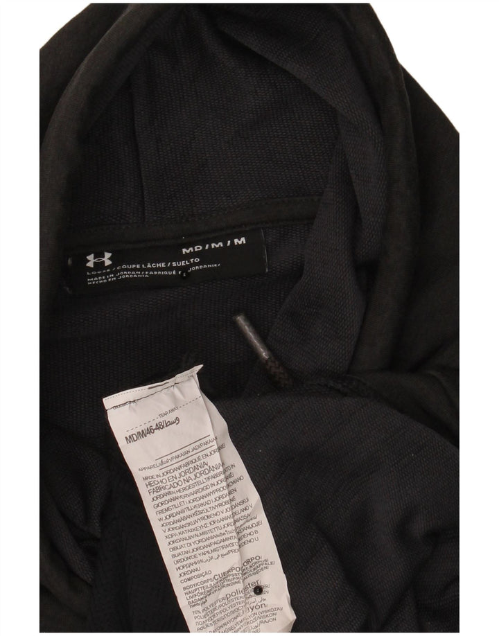 Under Armour Damen-Sweatshirt-Pullover UK 14 Mittelschwarzes Polyester