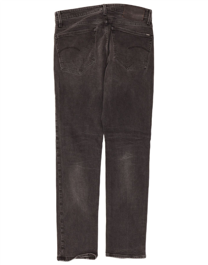 G-STAR Herren 3301 Slim Tapered Jeans W34 L34 Grau