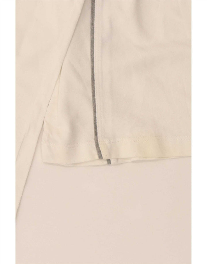 Champion Damen Graphic Top Langarm UK 12 Mittelweiß