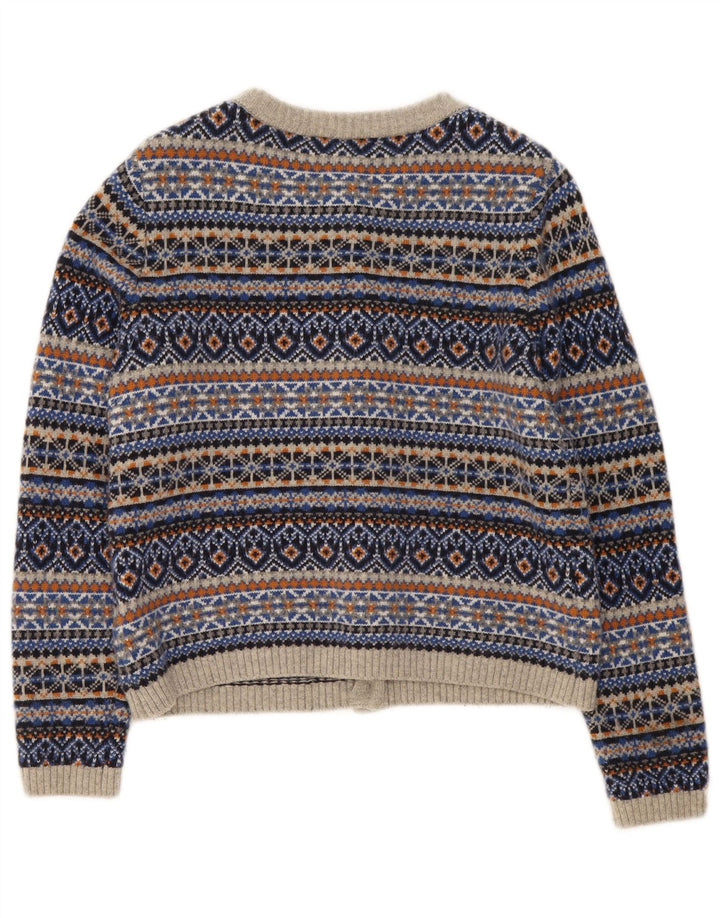 Seasalt Cornwall Damen-Cardigan-Pullover UK 14 Large Mehrfarbig