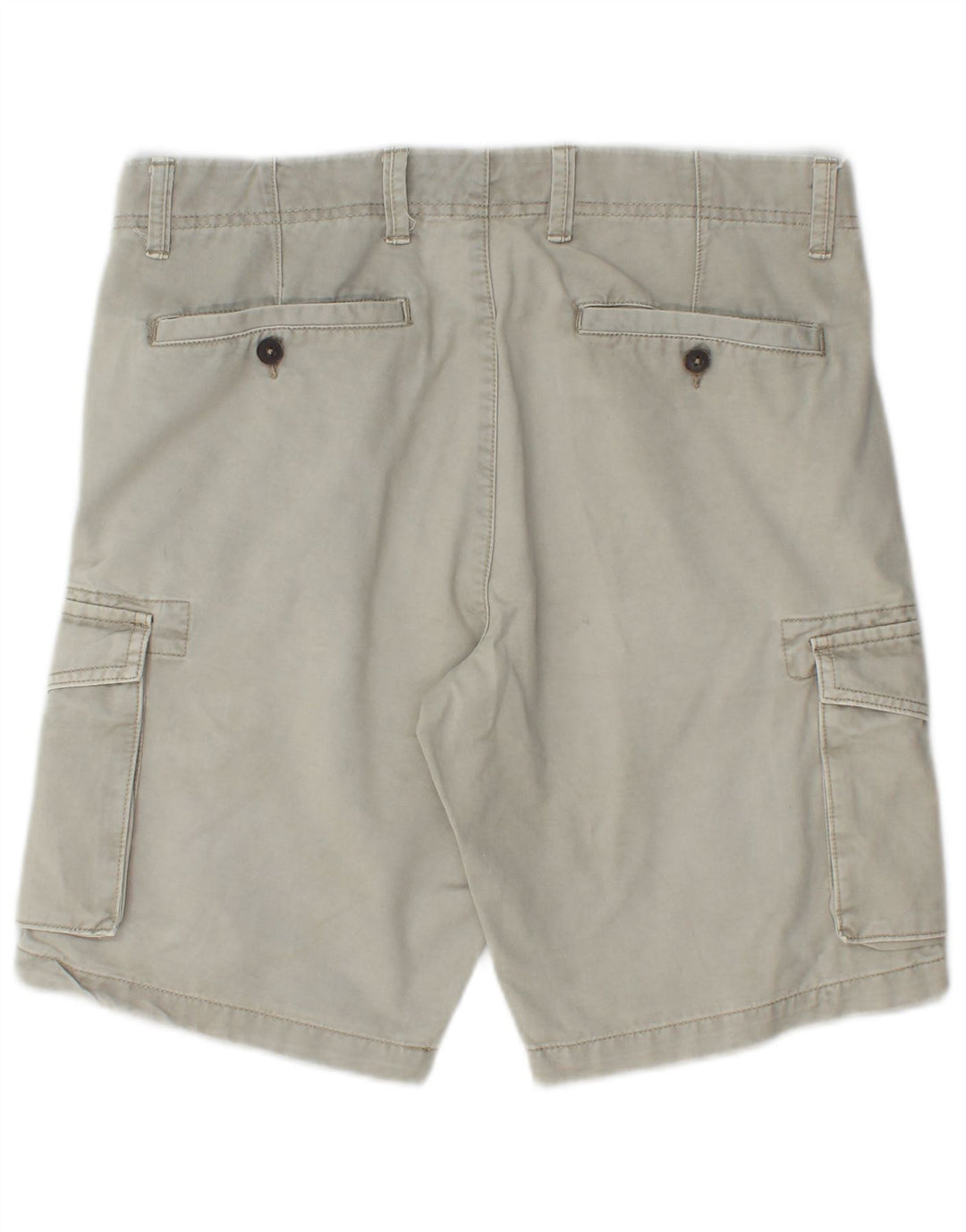 OVS Herren Cargoshorts IT 48 Medium W33 Graue Baumwolle